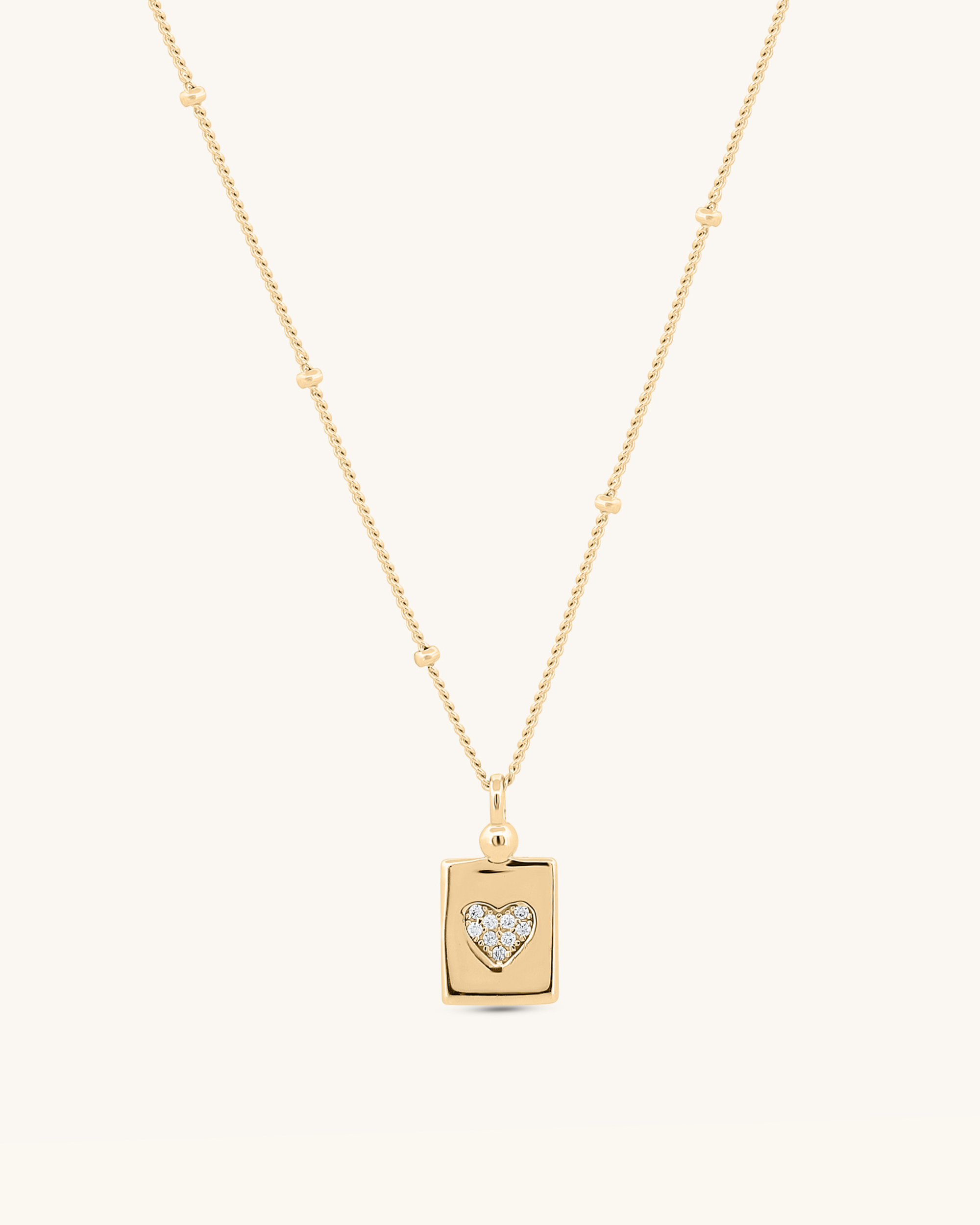 Heart Frame Necklace