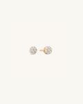 Flower Flat Back Earrings