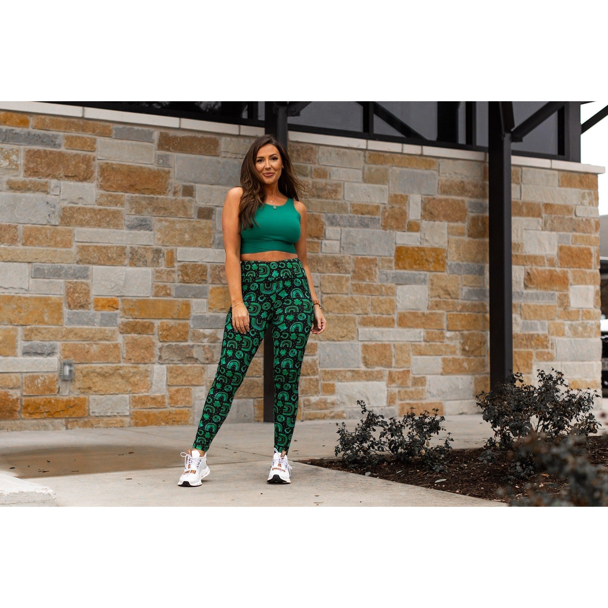 St Patrick's Day Lucky Charm Leggings