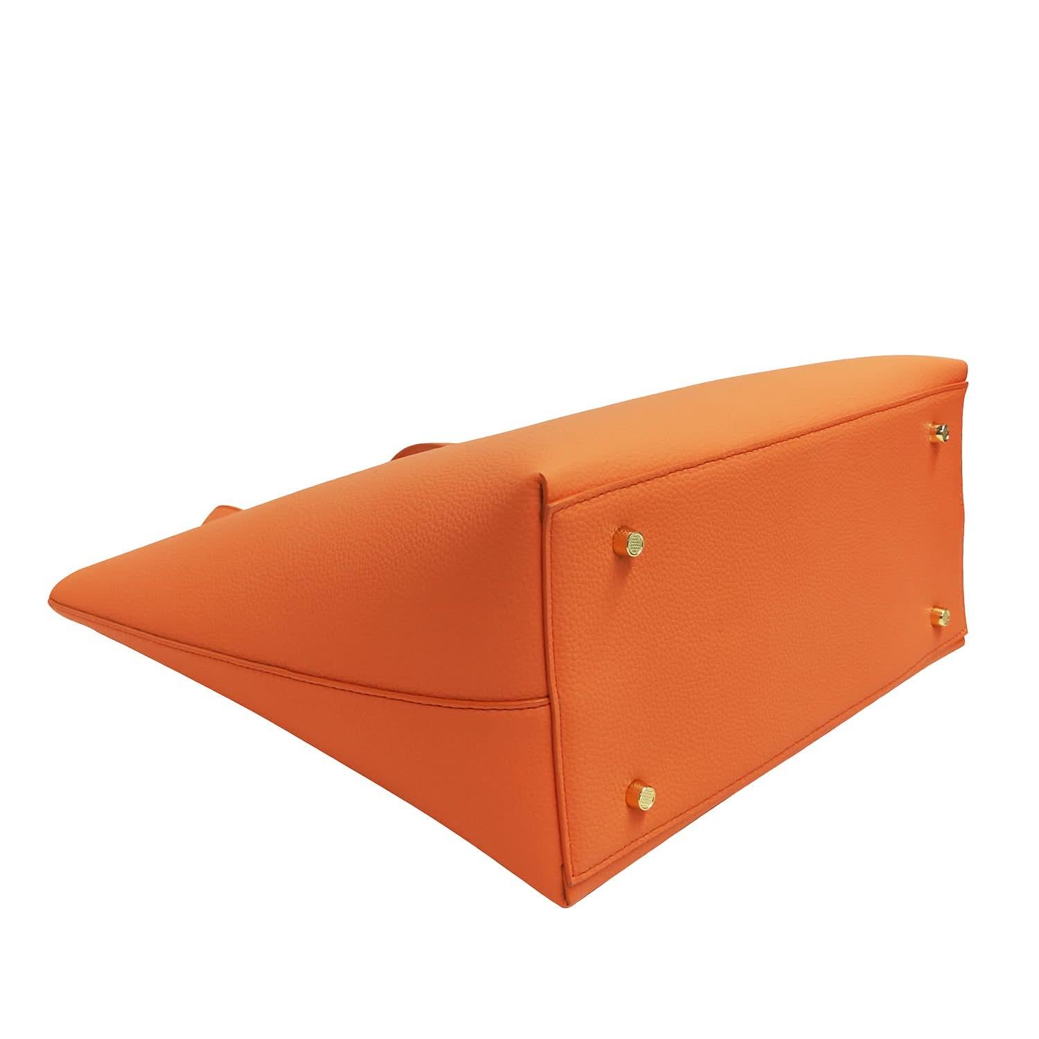 Genuine Leather Tote / Laptop Bag – pebbled leather tote