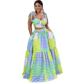 Summer Camisole and Hip Skirt Dress Two-Piece Set